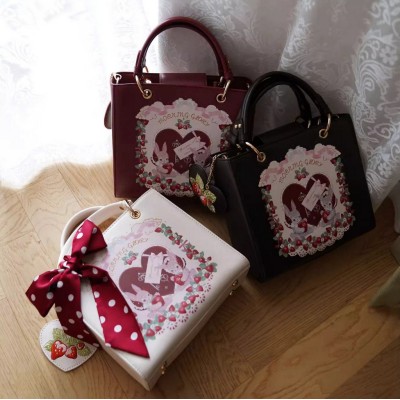 Morning Glory Strawberry Bunny Bag(Limited Stock/3 Colours)